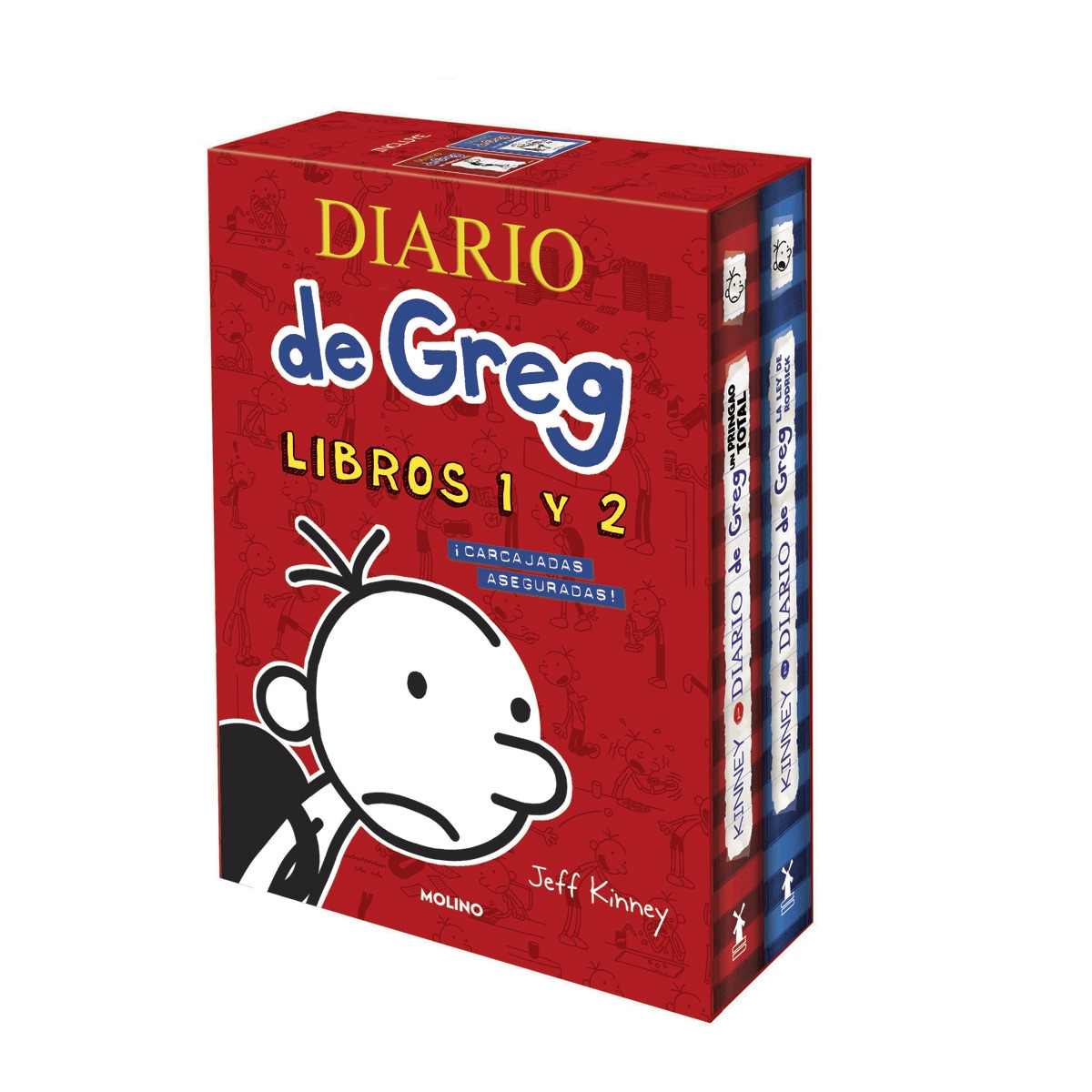 Imagem 0 de Diario de Greg - Libros 1 y 2 (estuche con: Un pringao total | La ley de Rodrick): ¡Carcajadas aseguradas! (Capa dura)