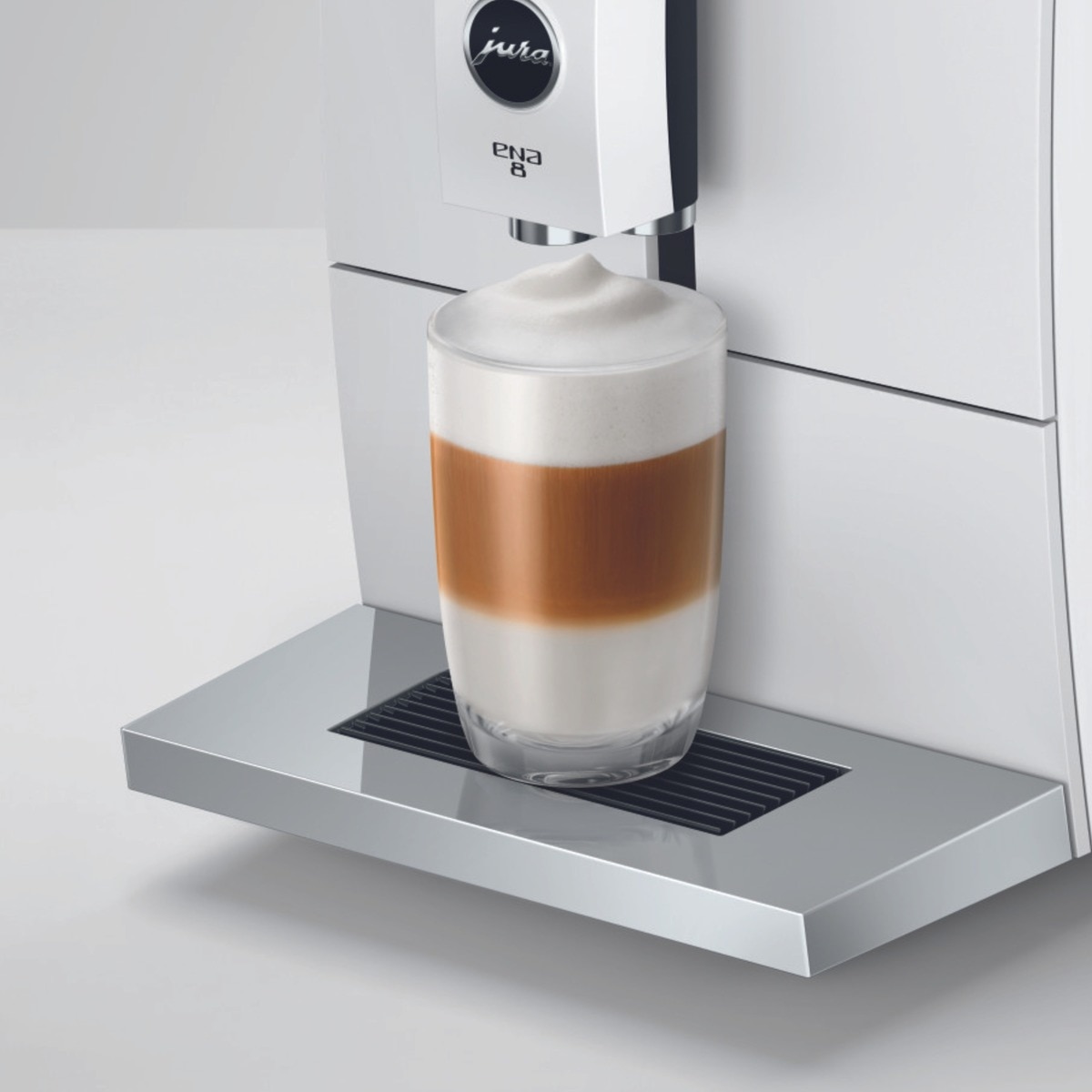Cafetera superautomática Jura ena 8 Full Nordic White Blanco-3