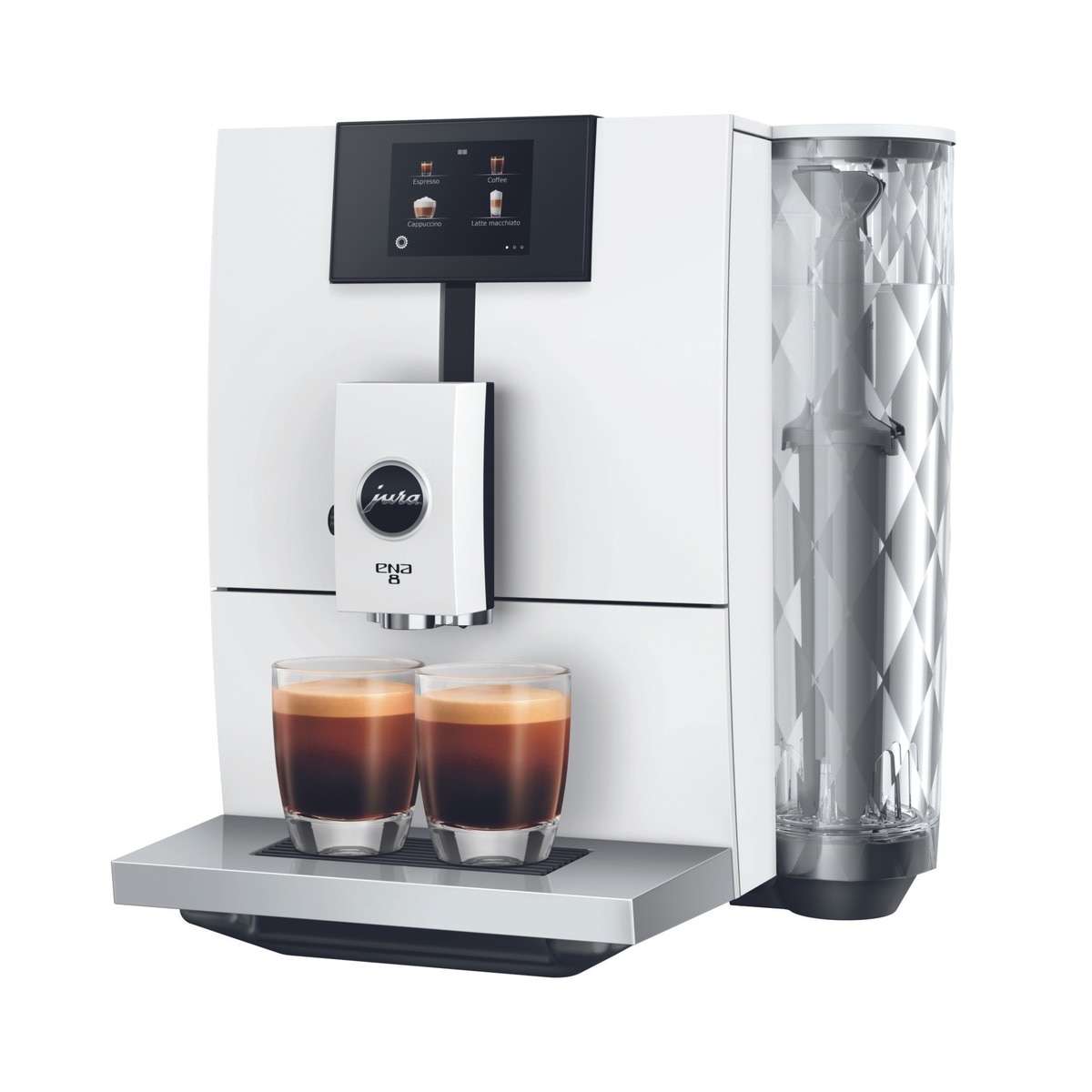 Cafetera superautomática Jura ena 8 Full Nordic White Blanco-5