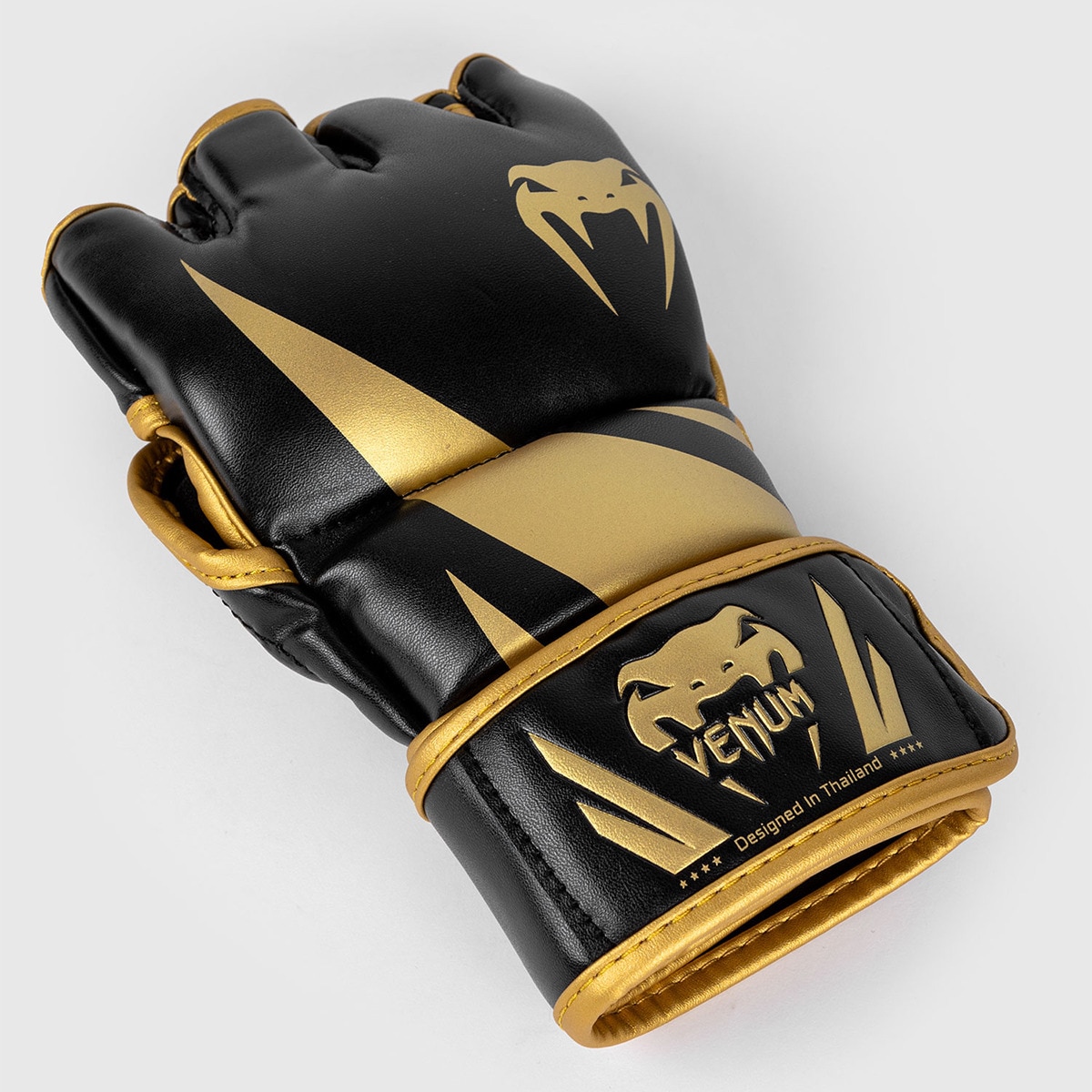 Luvas de MMA Challenger 2.0 Negro / Ouro-5