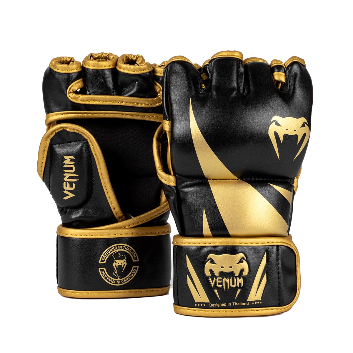 Luvas de MMA Challenger 2.0 Negro / Ouro-1