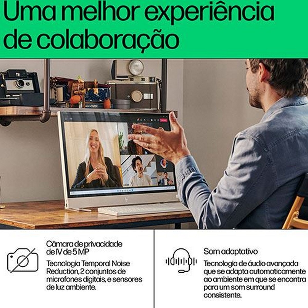 Computador Portátil All-In-One HP Envy 24-CS0000NP, I5-1335U, 16GB, 512GB SSD 2