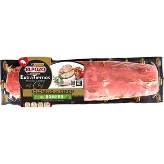EXTRATIERNOS solomillo extra de cerdo con romero sin gluten y sin lactosa 600 g peso aproximado - Elpozo