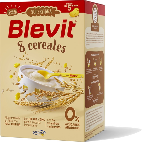 Superfibra 8-Korn-Instantbrei 0 % Zuckerzusatz ab dem 5. Monat Box 500 g