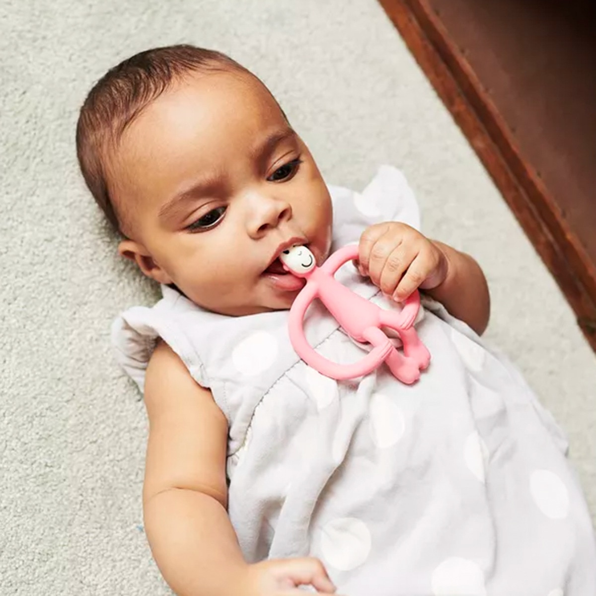 Mordedor mono sin cola Rosa-2