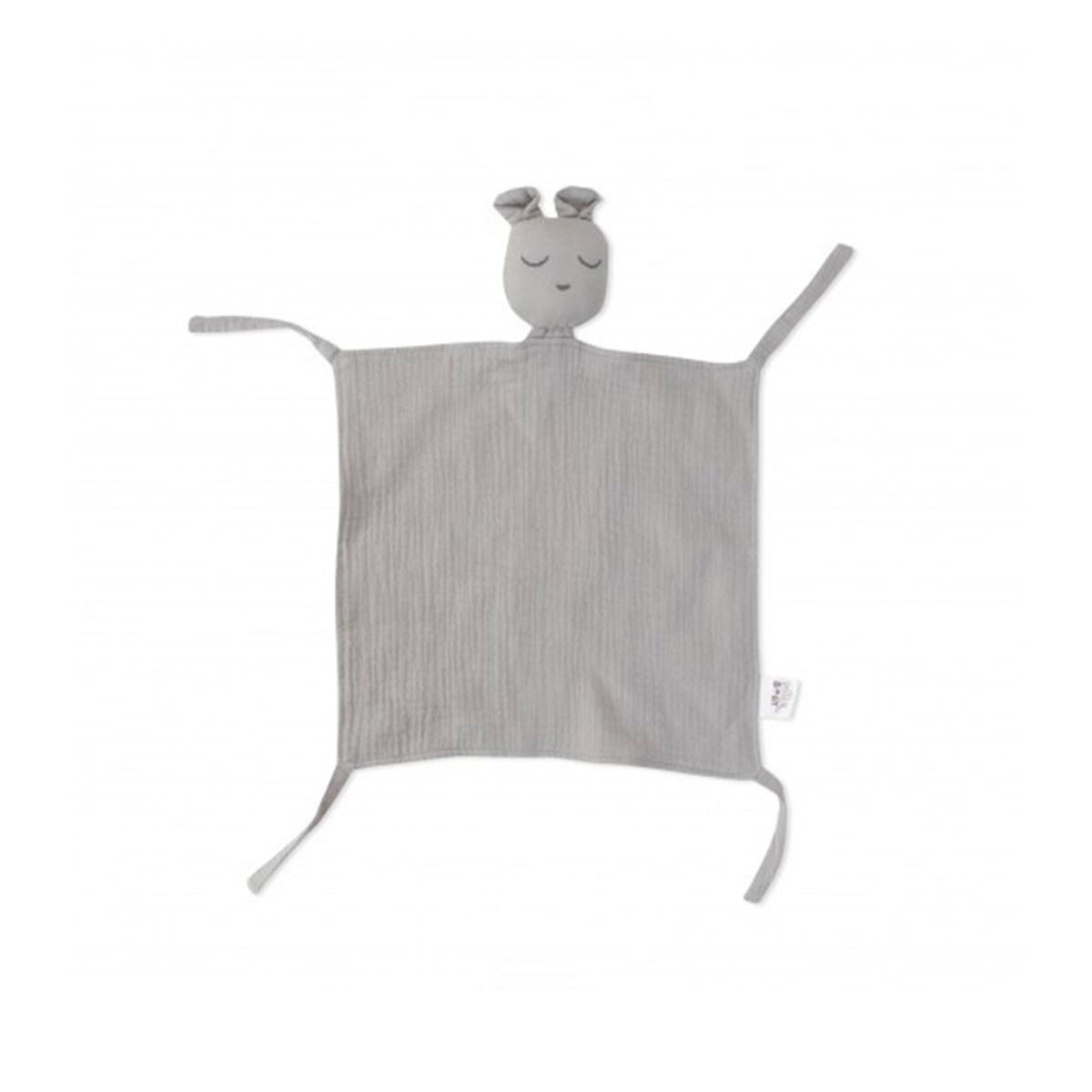 Imagen 0 de Dou dou Osito en muselina de bambu? Gris Petróleo Interbaby
