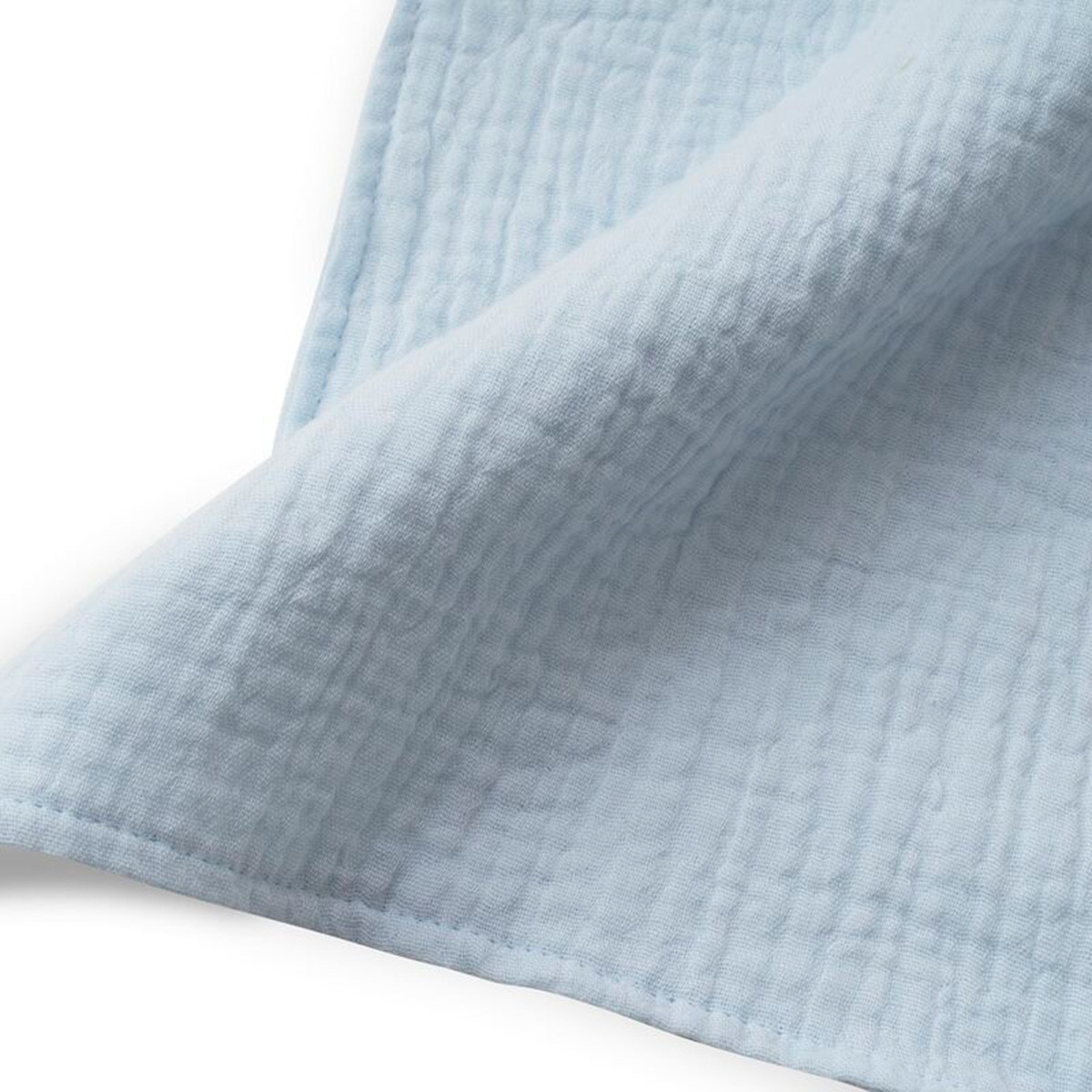 Dou dou Conejo en muselina de bambu? Azul Grisáceo Interbaby Azul-2