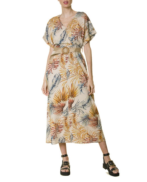 Imagen 0 de Vestido lino midi