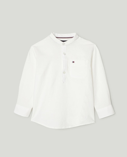 Imagen 0 de Camisa de niño manga larga y bolsillo lateral