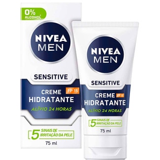 Creme de Rosto Men Sensitive Hidratante embalagem 75 ml - Nivea