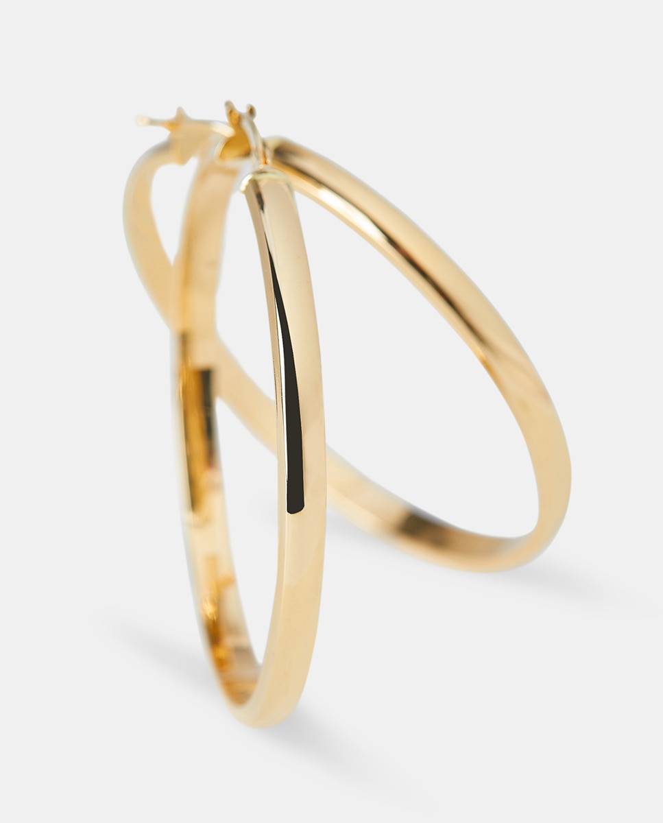 Pendientes de aro de oro Oro-2