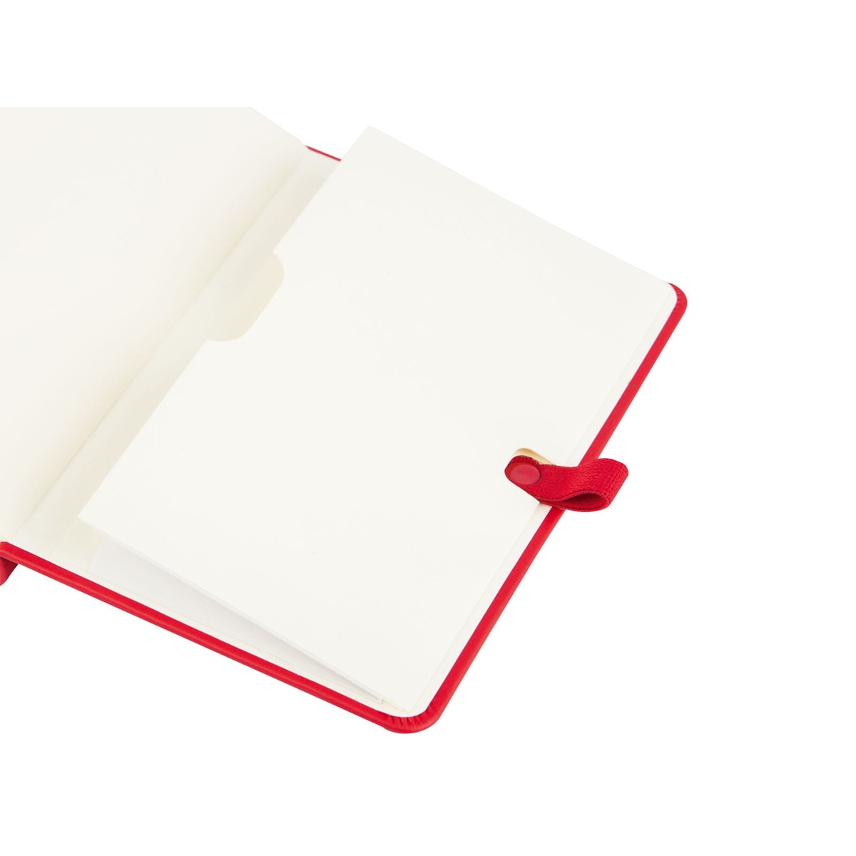 Caderno capa dura 96 folhas 80g m2 Class 100x150 mm liso Finocam vermelho Vermelho-4