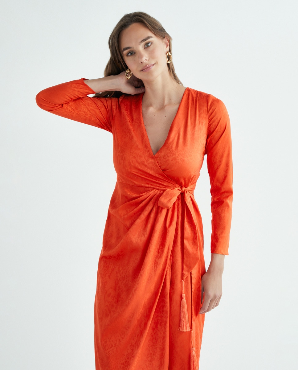 Imagem 0 de Vestido Midi Wrap