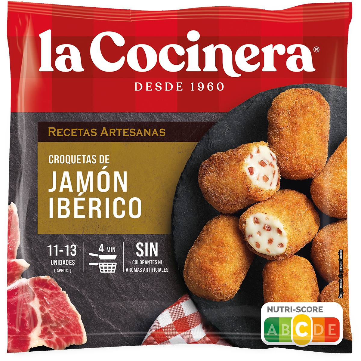 croquetas de jamón ibérico bolsa 400 g