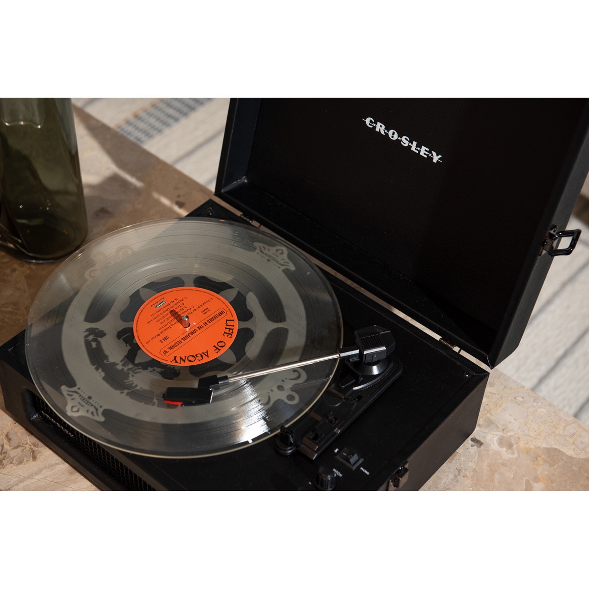 Tocadiscos Vinilo Crosley Record Player Tornamesa Rosa Tocadiscos