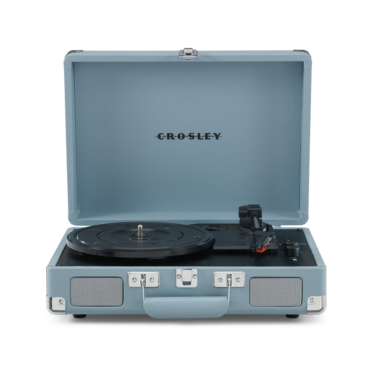 Imagem 0 de Gira-Discos portátil Crosley Cruiser Plus cinza escuro
