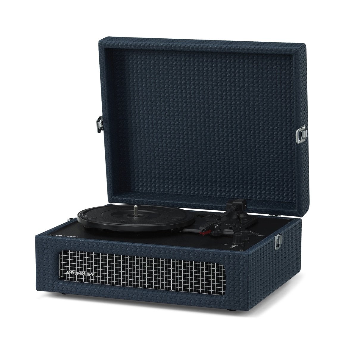 Tocadiscos Crosley Voyager azul marino 2