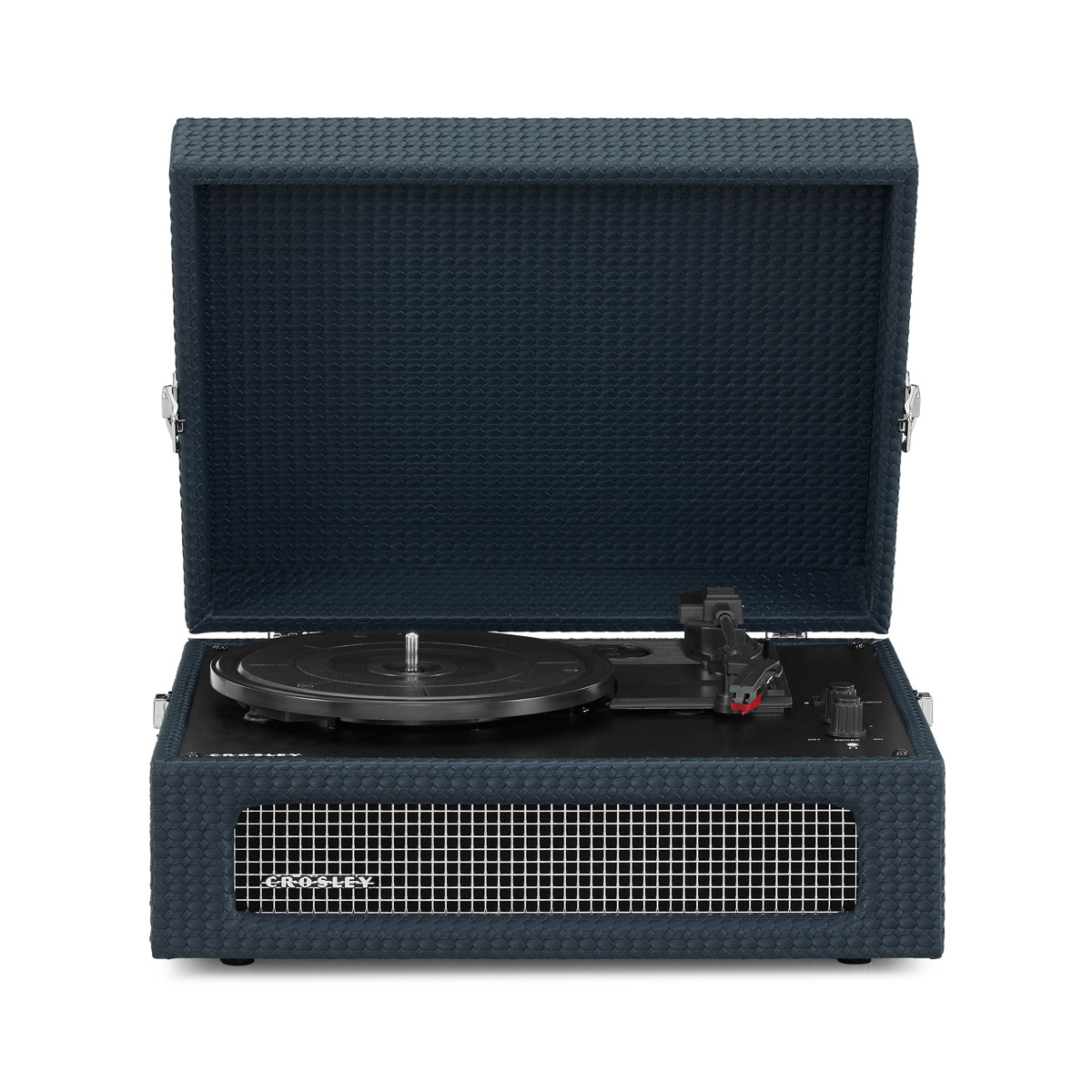 Tocadiscos Crosley Voyager azul marino 1
