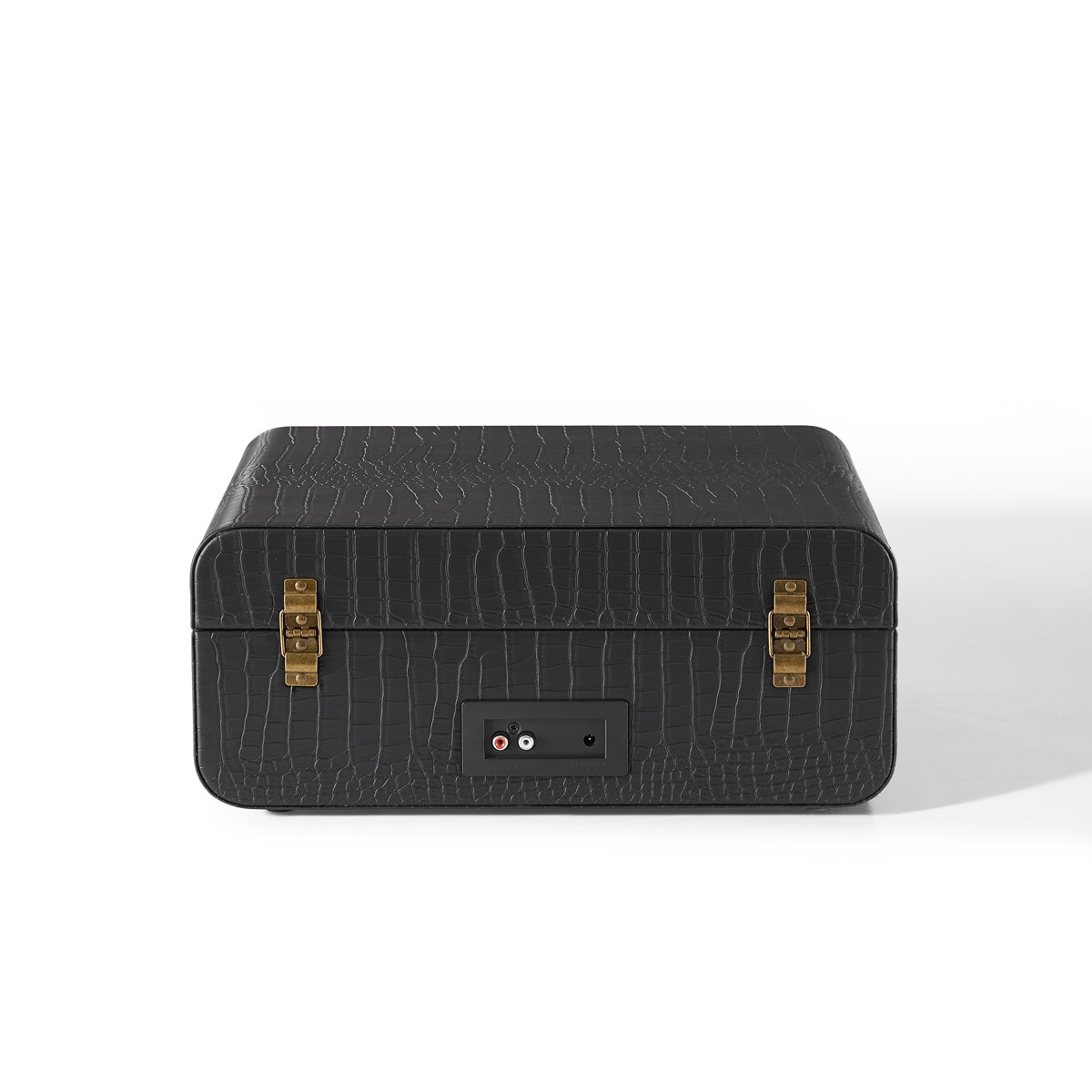 Tocadiscos Crosley Mercury acabado simil cocodrilo negro 5