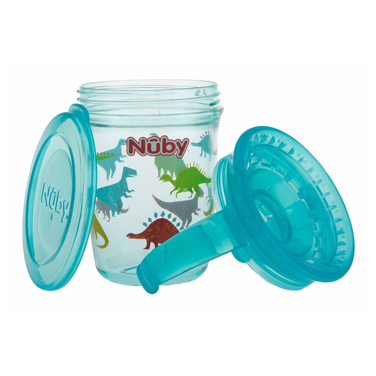 Imagen 0 de Taza de Aprendizaje Nyby mágica de tritan con asas (+6 M.) azul