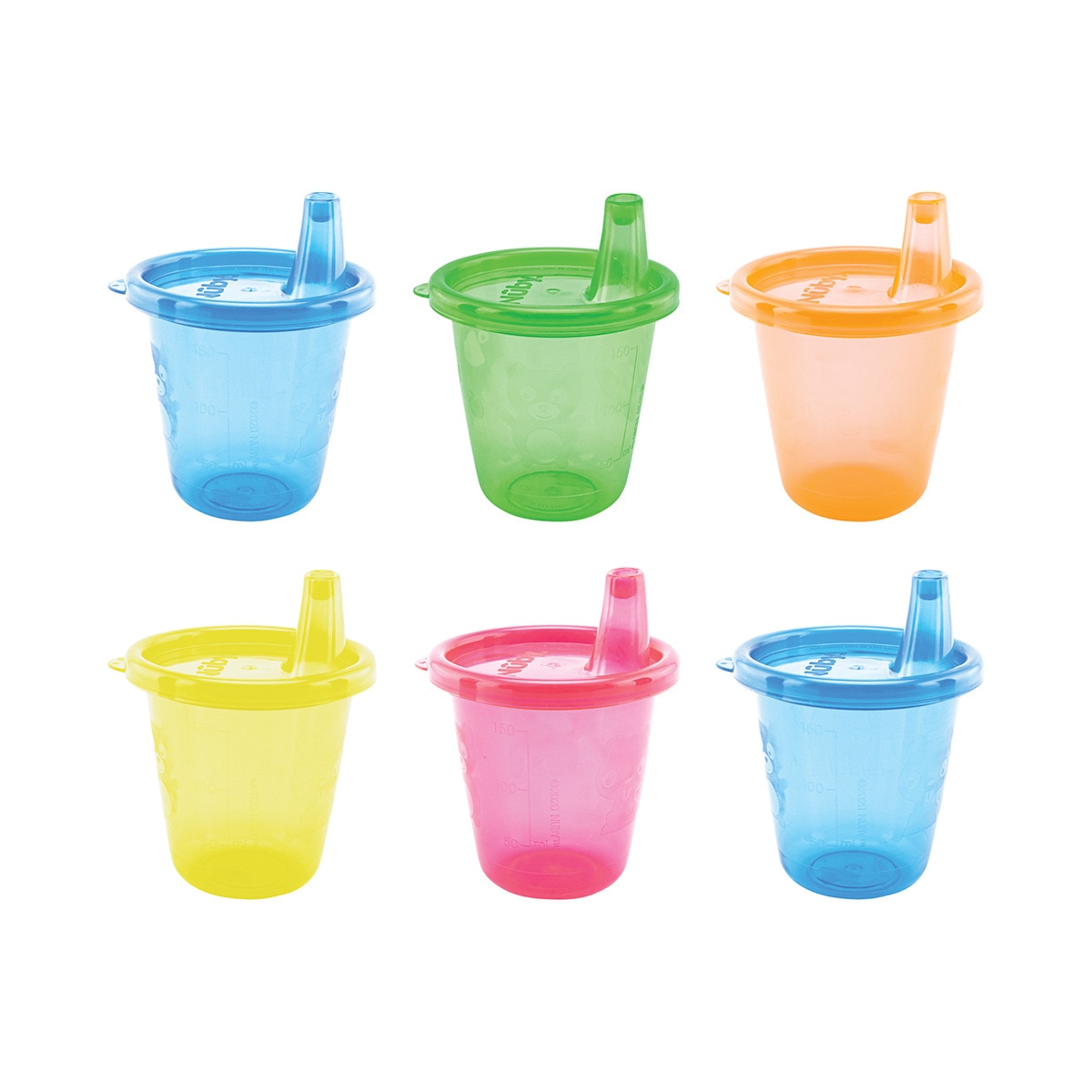 Imagen 0 de Set de tazas con boquilla de flujo libre