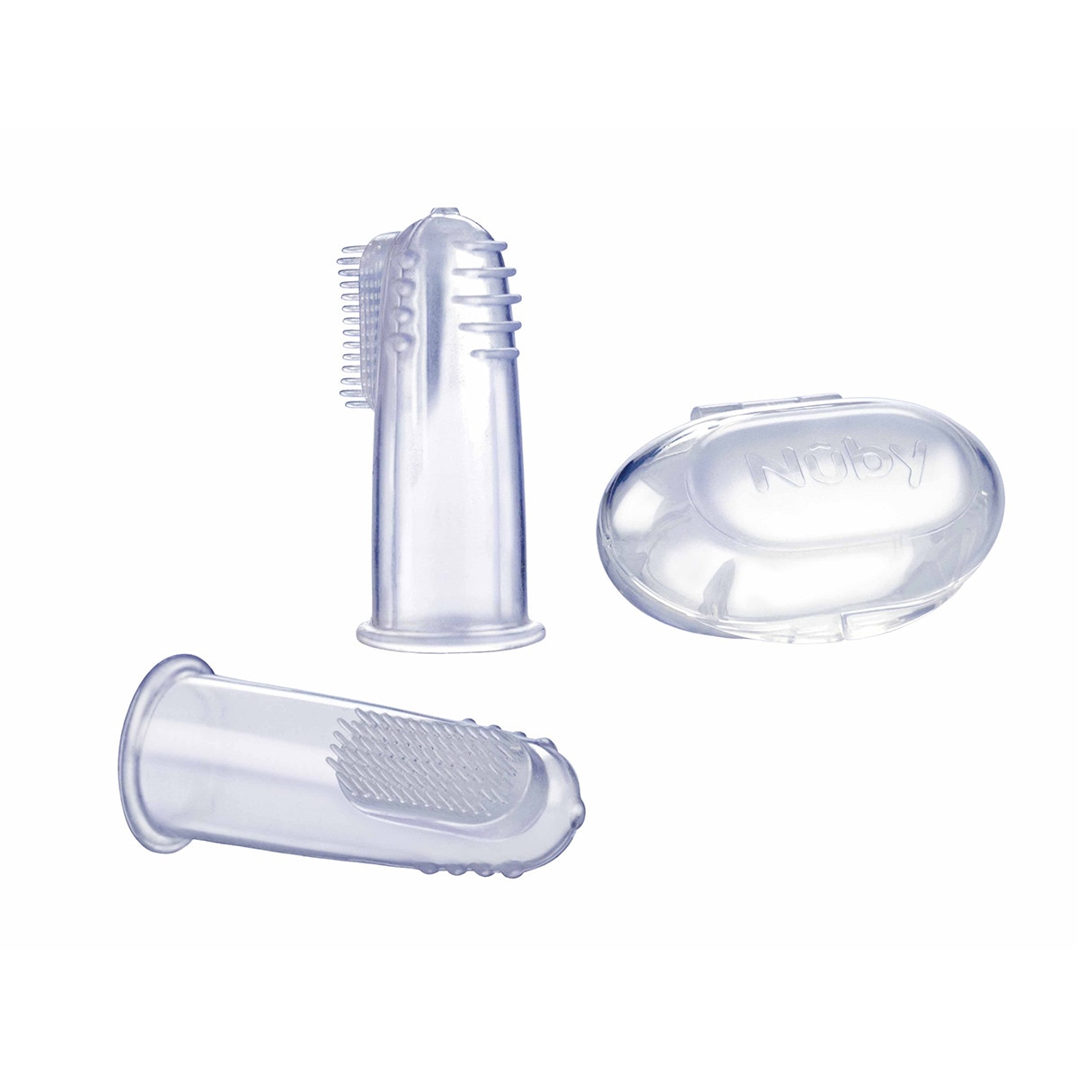 Cepillo de dientes dedal Blanco-1