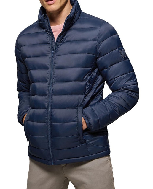 Imagen 0 de Chaqueta Cabo ultralight azul marino con logotipo