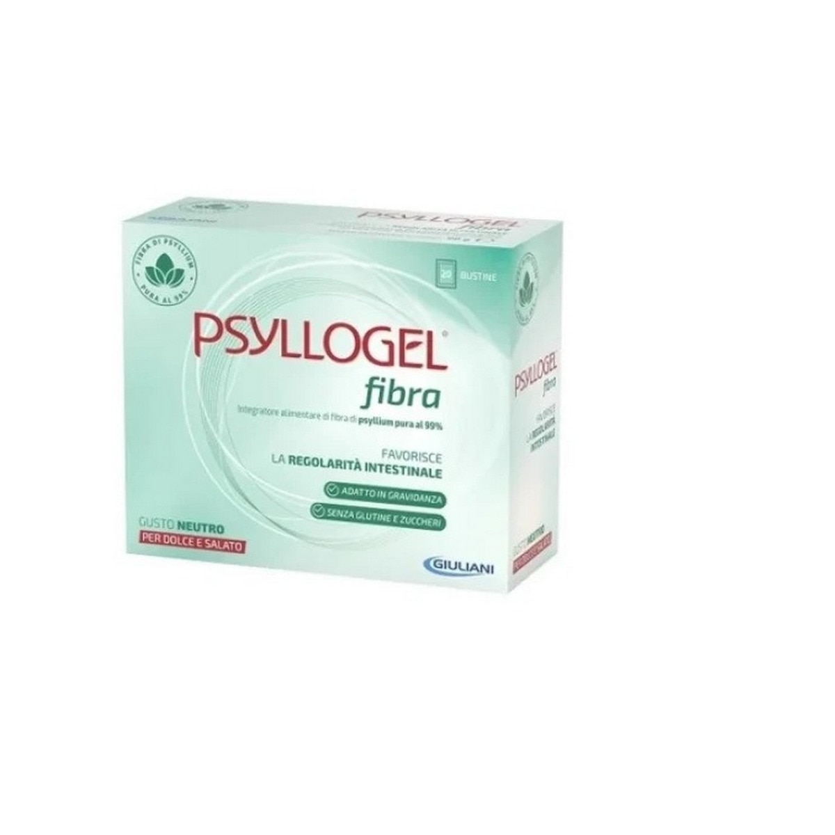 Imagem 0 de Psyllogel Fibra Neutro Saquetas - 20 Saquetas