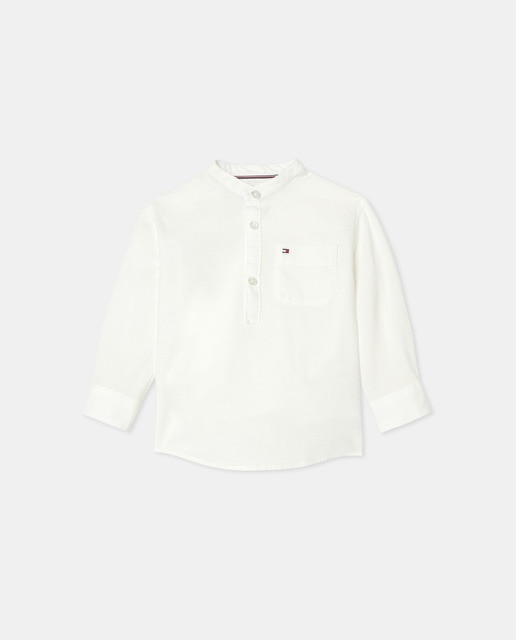 Imagen 0 de Camisa de bebé niño manga larga y bolsillo lateral
