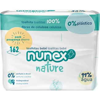 Nature Toalhitas Multipack embalagem 162 unidades - Nunex