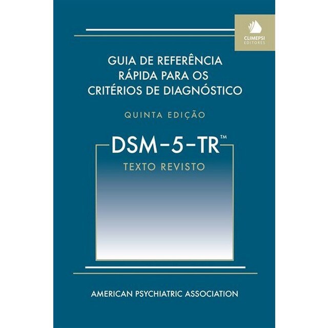 Imagem 0 de Dsm-5-tr guia de reeferencia rapida para os criter