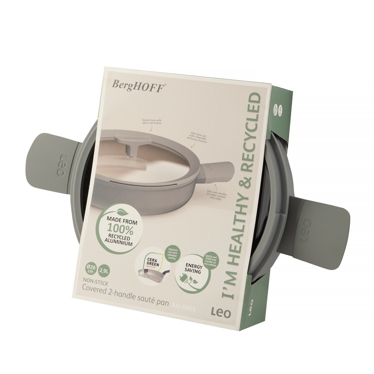Frigideira com 2 Pegas Balance - 26 cm 2