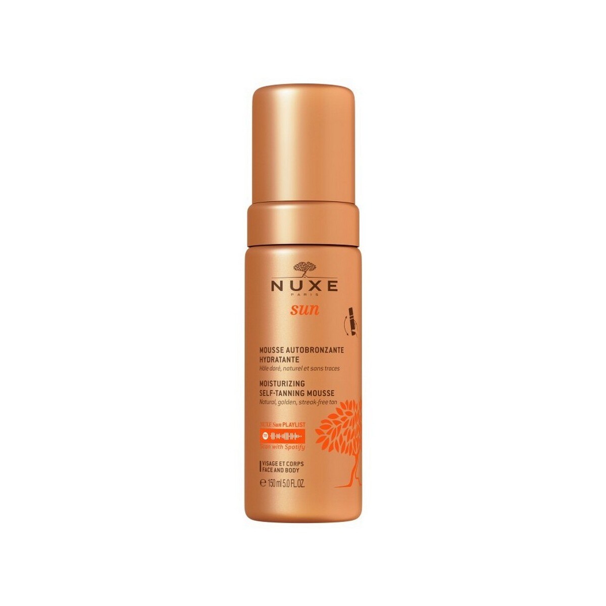 Espuma Autobronzeadora Rosto e Corpo - 150 ml 1