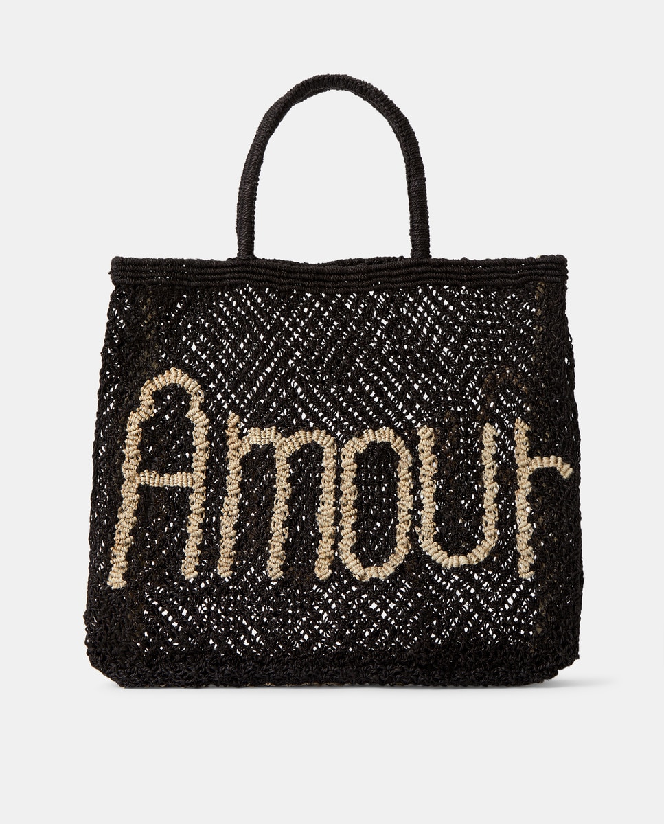 Imagem 0 de Mala Modelo Amour Word Bag - Preto