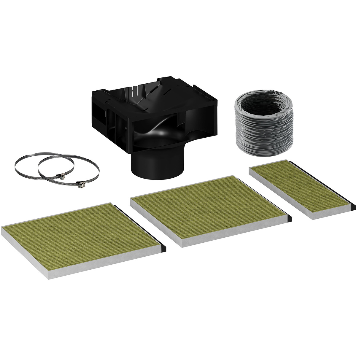 Imagen 0 de Kit de recirculación Clean Air Plus Bosch para campanas - DWZ1BK1I6