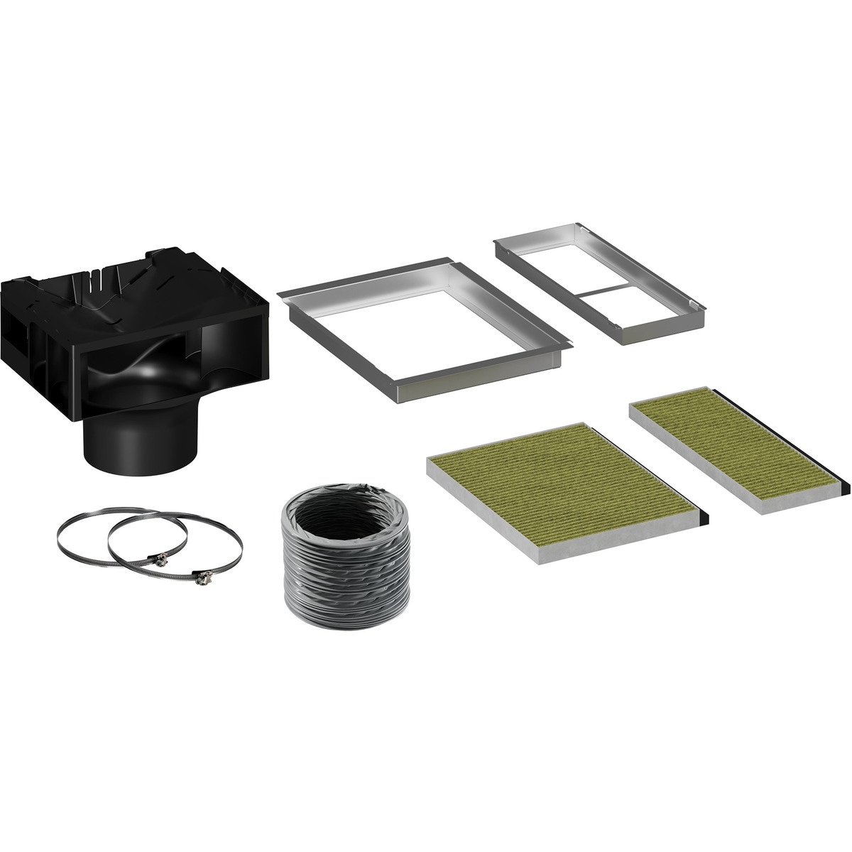 Kit de recirculación Clean Air Plus Bosch para campanas - DWZ1KK1I6 1