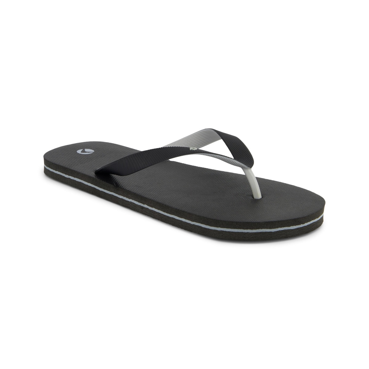 Chinelos de Dedo de Homem Base Preto-2