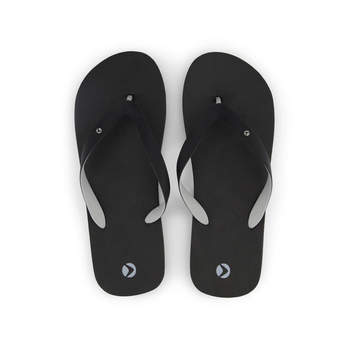 Chinelos de Dedo de Homem Base Preto-1