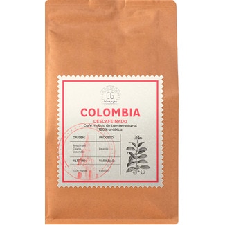 Descafeinado Café Moído Natural Origem da Colômbia embalagem 250 g - Club Del Gourmet
