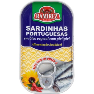 Sardinhas em Óleo Picante lata 120 g - Ramirez