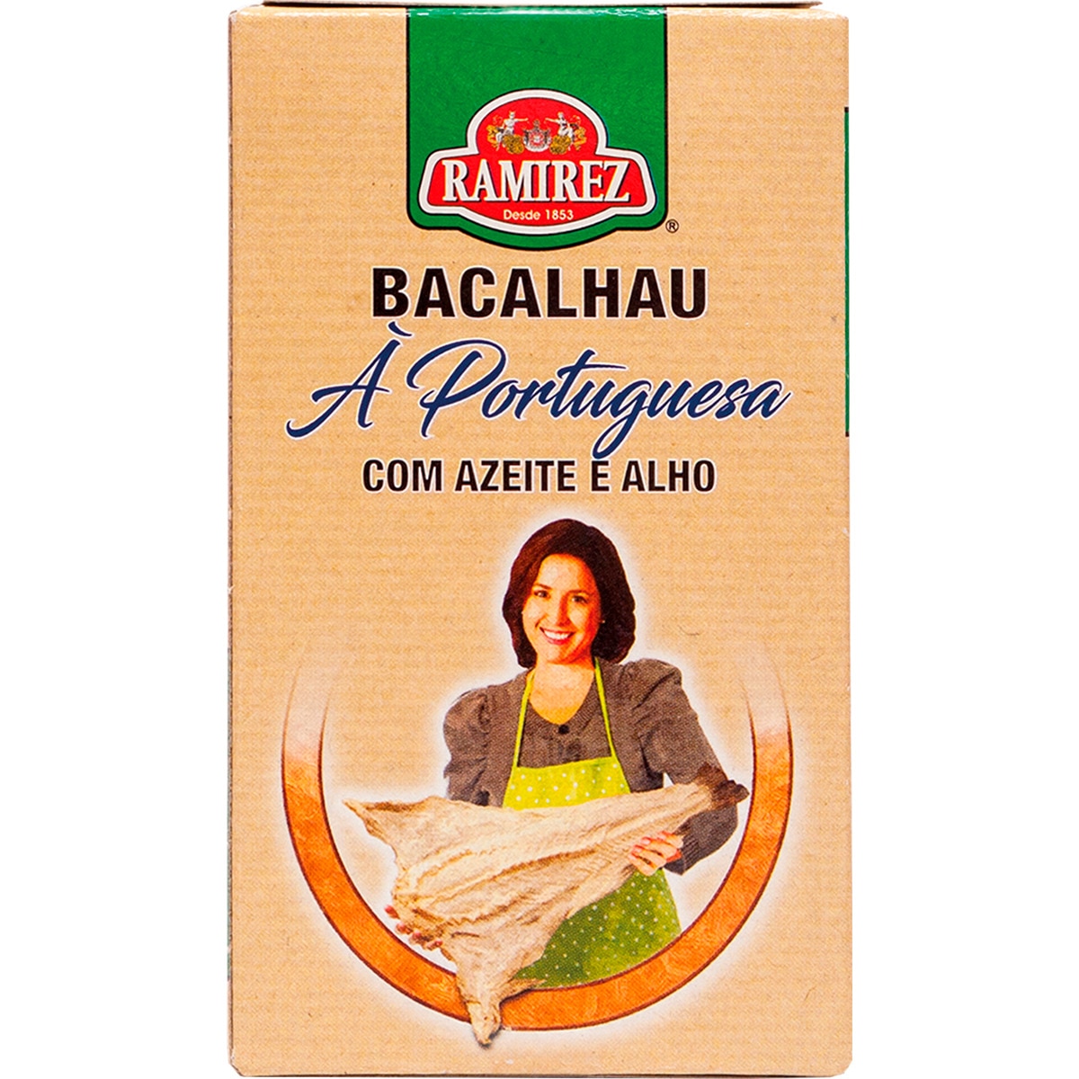 Bacalhau à Portuguesa com Azeite e Alho lata 120 g