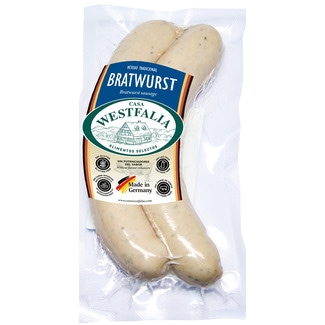 Salsichas Bratwurst embalagem 180 g - Casa Westfalia