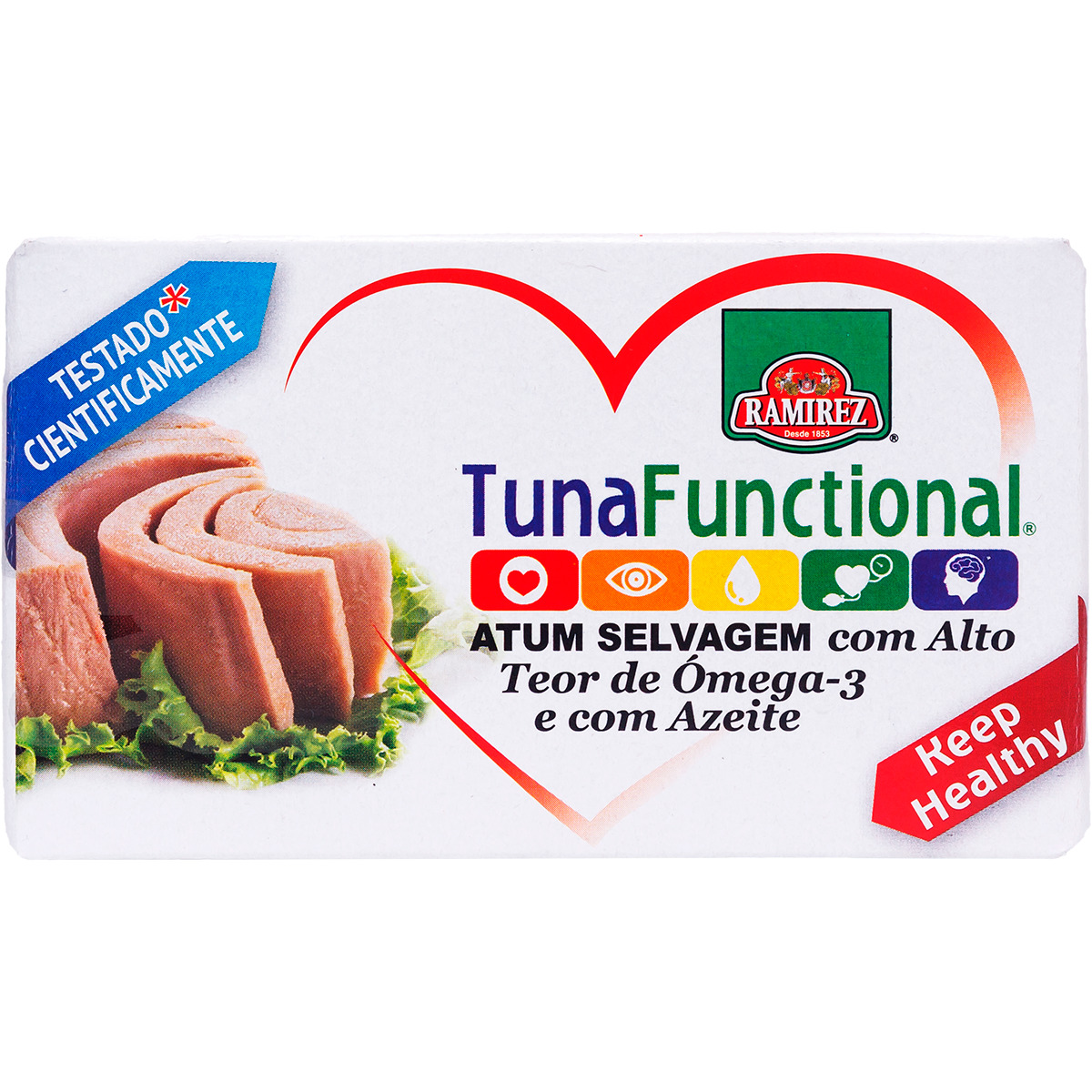 Atum Selvagem Rico em Omega 3 embalagem 120 g