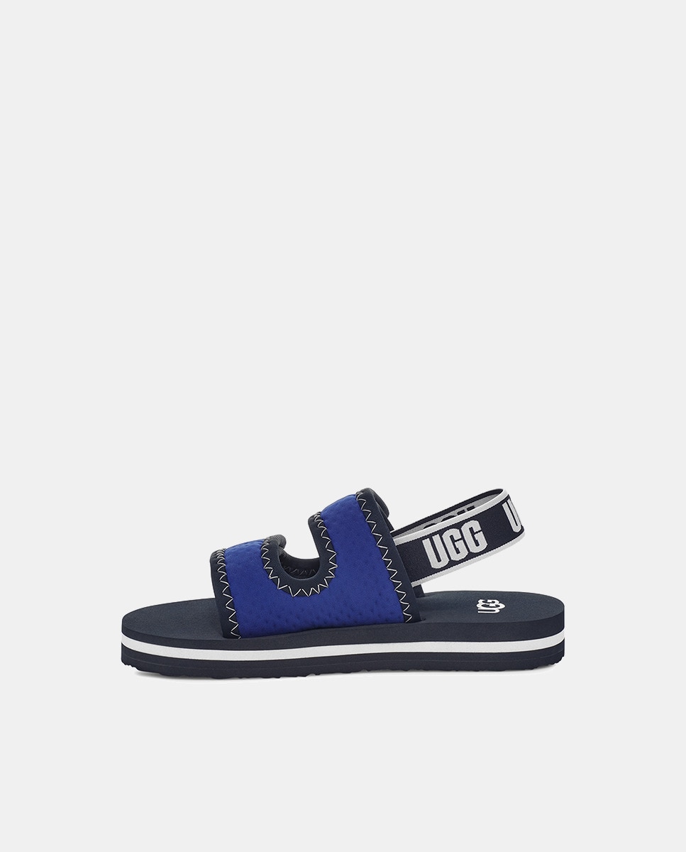 Sandálias Abertas Lennon Slingback Azul-marinho-8