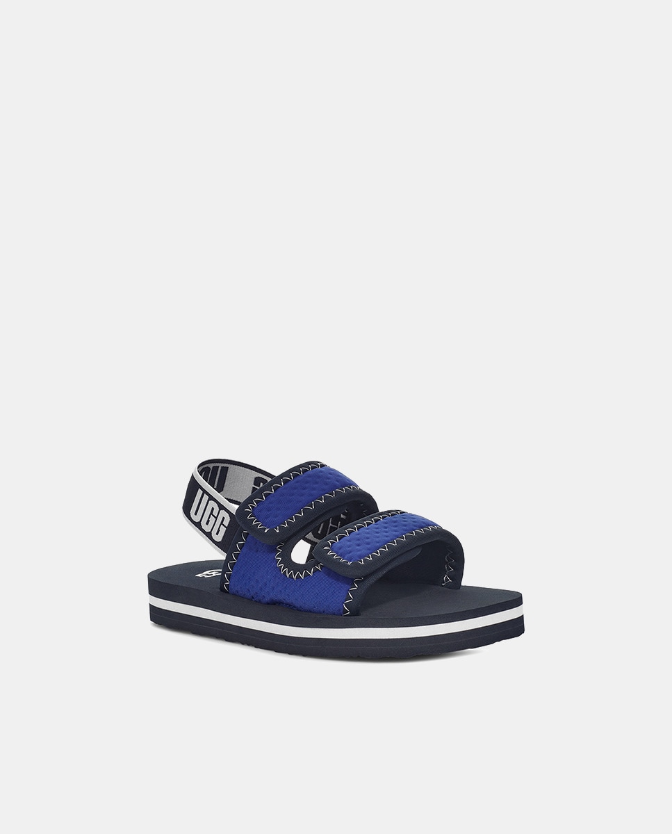 Sandálias Abertas Lennon Slingback Azul-marinho-7