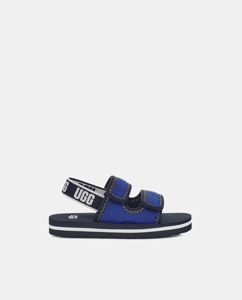 Sandálias Abertas Lennon Slingback Azul-marinho-6