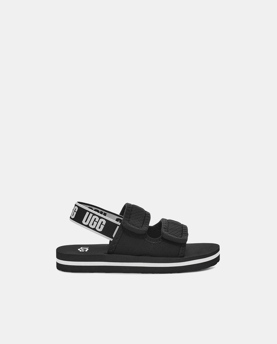 Sandálias Abertas Lennon Slingback Preto-6