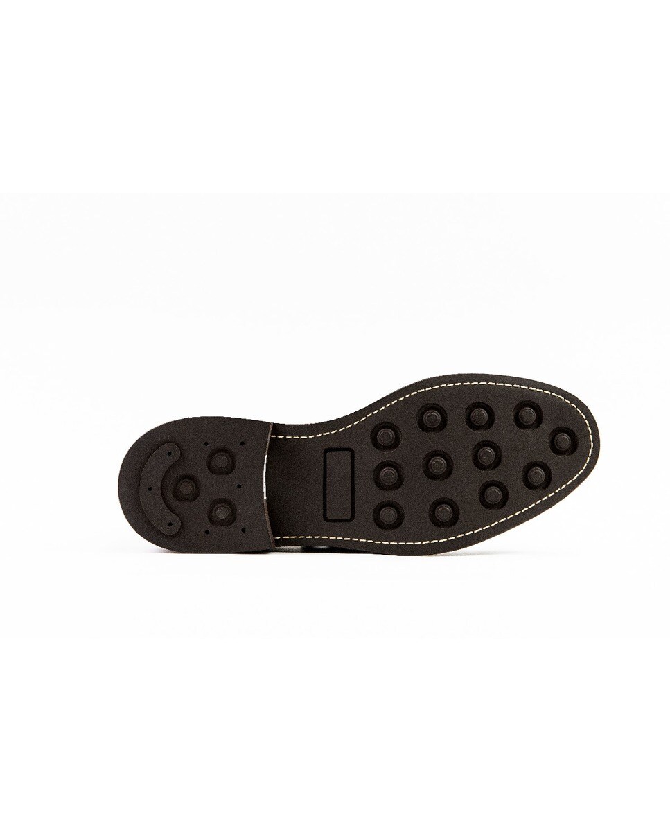 Sapato Derby Oxford em Pele Castanho 6