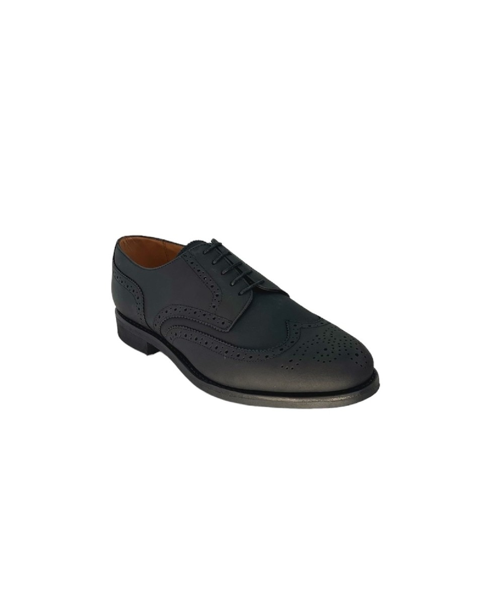 Sapato Derby Oxford em Pele Preto 2
