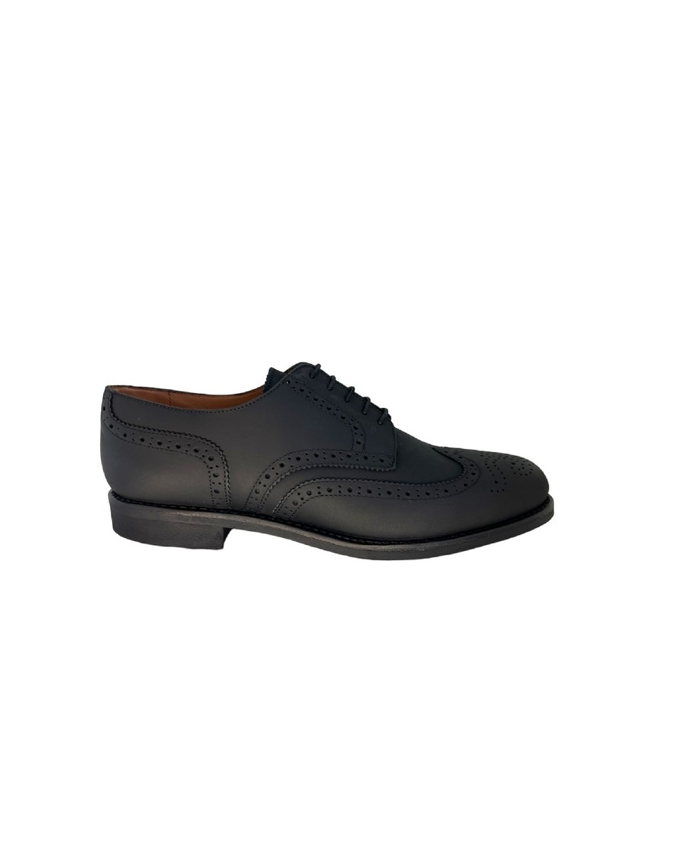 Sapato Derby Oxford em Pele Preto 1